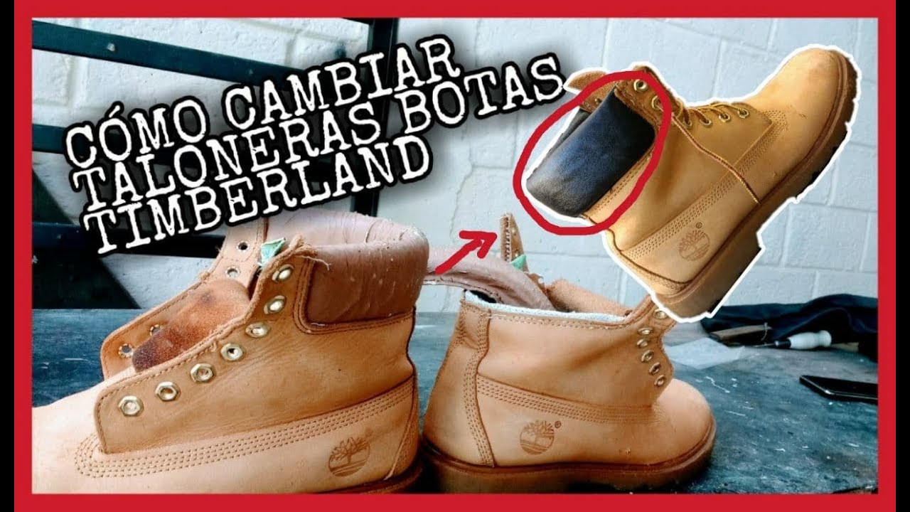 RESTAURAR LAS TALONERAS DE TUS BOTAS -