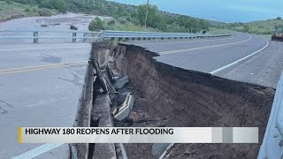 Highway between Silver City and Cliff reopens after flooding
