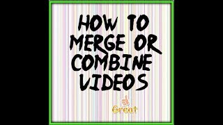 how to merge or combine two videos screenshot 5
