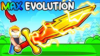 I Unlocked MAX LEVEL Sword Evolution in Roblox!