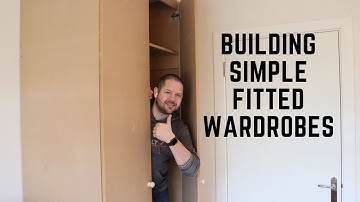 How to build fitted wardrobes  #joinery #carpentry #woodworking