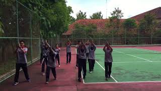 Ujian Praktek Senam Irama SMA 1 PATI - XII MIPA 1 Kelompok 2 - 2018