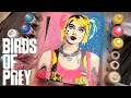 HARLEY QUINN (Margot Robbie) BIRDS OF PREY Stencil Art Spray Paint Multi Layer & GIVEAWAY!