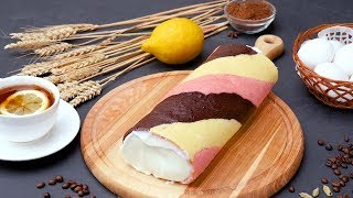 Неаполитанский рулет - Рецепты от Со Вкусом Неаполитанский рулет - Рецепты от Со Вкусом