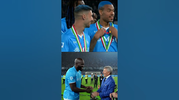 Romelu Lukaku Scott McTominay Antonio Conte With Napoli Celebrates Serie A Title 2025