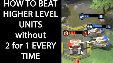 Command and Conquer: Rivals - What To Do When Opponent Sends Same Units, Just Stronger