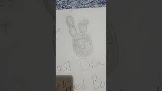 my withered bonnie drawing