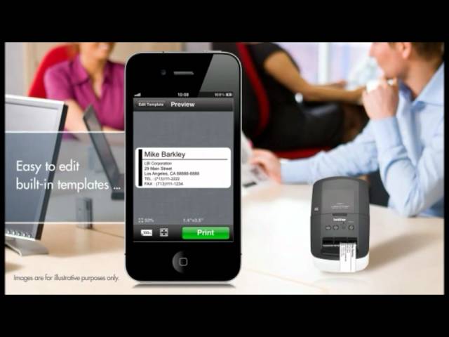 Mobile Application for Printing Labels 