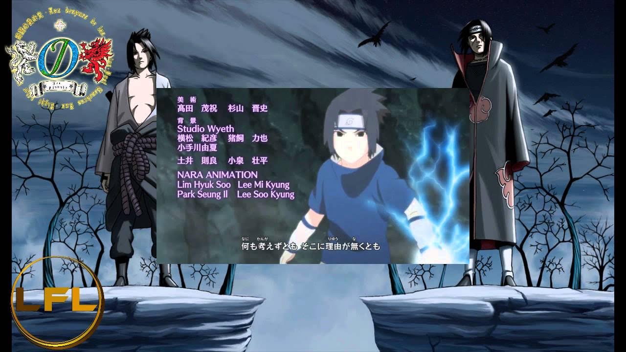 Naruto Shippuden Ending 27 Black Night Town 【Black Night Town】Ending 27/Naruto Shippuden || Fandub Español Latino