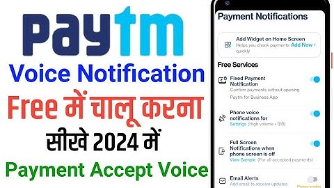 Paytm voice notification kaise on kare | how to activate paytm soundbox For Free | Paytm voice