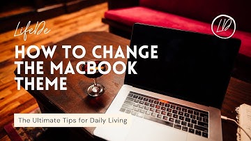 ✅   How to change the theme color in MacBook Pro, MacBook Air, iMac, iPad