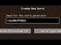 what if i enter my phone number into the minecraft seed