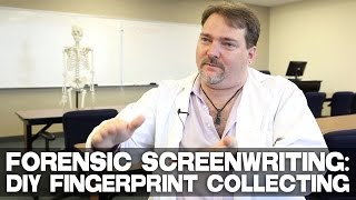 Forensic Screenwriting: DIY Fingerprint & Footprint Collecting by Professor Ron