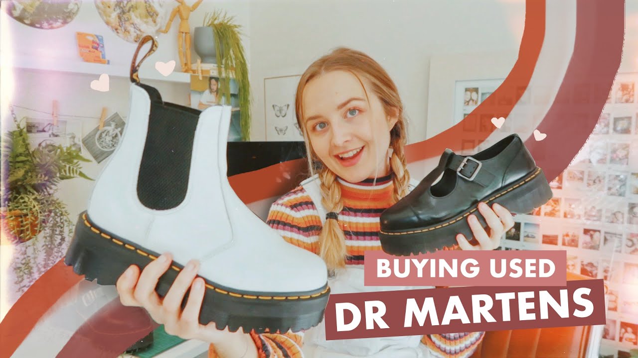 MY "NEW" DR MARTENS | How to buy Dr Martens Second Hand & Used - YouTube