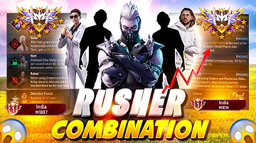 AFTER UPDATE BR COMBINATION  | br rank best character combination | best character skill for br rank
