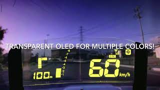 SOAR CORPORATION   Transparent OLED Demo Unit for HUD
