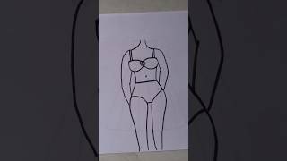 How to draw Underwear #shortvideo #viralvideo #art #underweardrawing #trending #tutorial