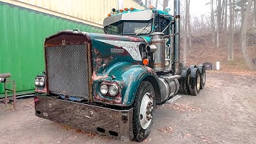 After 30+ years of neglect, this Kenworth gets a brand NEW look!