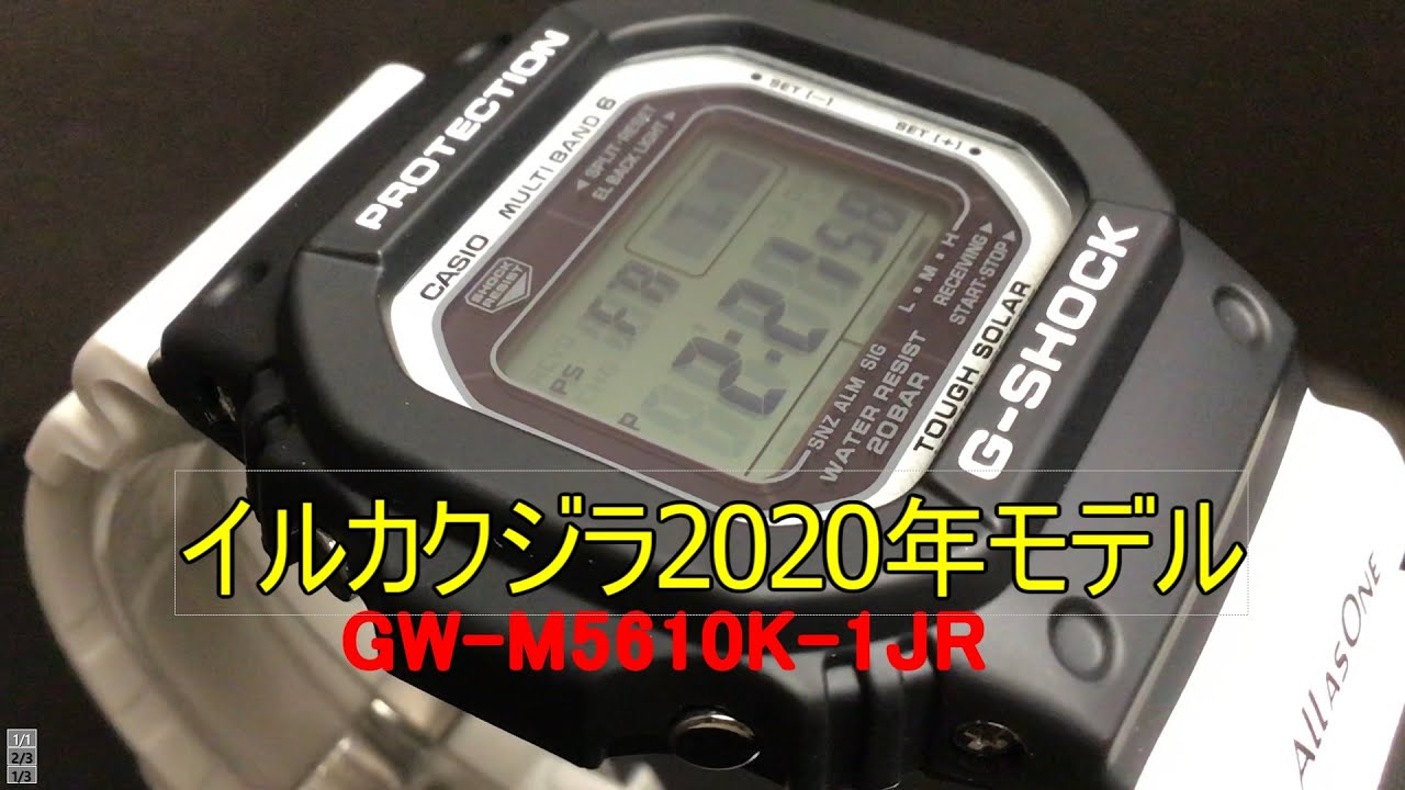 2020年　Gショックイルカクジラモデル　DW-M5610K-1JR  デジタル