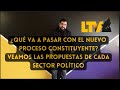 Proceso Constitucional ¿Qué propuestas hay sobre la mesa?