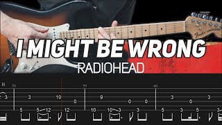 Radiohead - I Might Be Wrong (Guitar lesson with TAB) Resimi