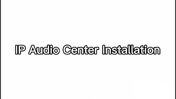 ZYCOO IP Audio Center Installation Tutorial
