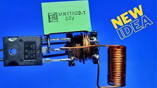 You Haven't Seen It Before, How To Make Single Transistor Induction heater