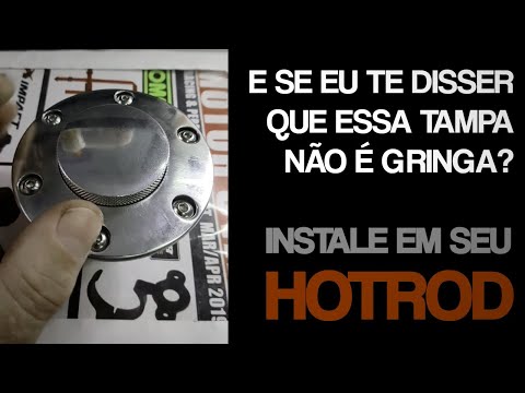 O BRASILEIRO É PHODA... VEJAM ESSA TAMPA DE COMBUSTÍVEL QUE A ORIGINAL HOTRODS ESTÁ VENDENDO