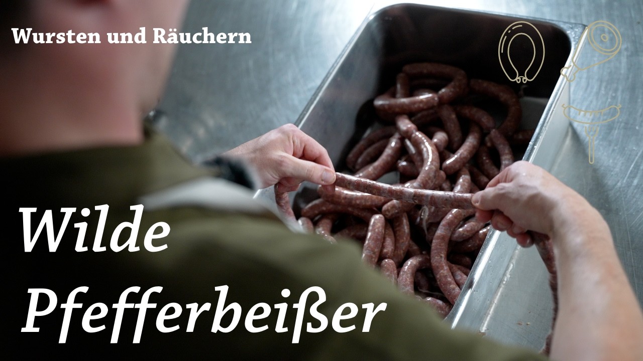 Pfefferbeißer vom Wildschwein: perfekt für Brotzeit und Ansitz I Selber machen