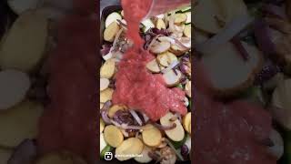 Briam Greek Roasted Vegetables