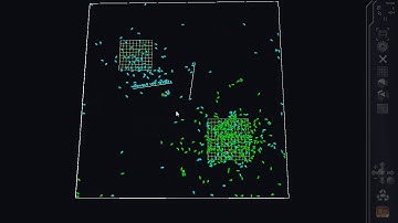 Evobiots, virtual robots with GA (Genetic Algorithm) + RNN (Recurrent Neural Network)