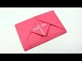 Surprise Envelope folding tutorial - How to make Origami Envelope with Paper