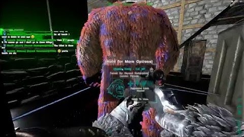 ARK  Survival Evolved Working my Ape to the bone Fiber Queen    stand back