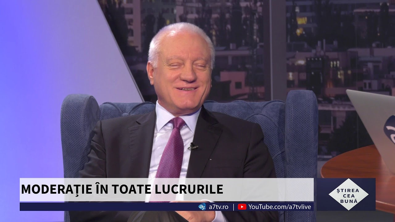 Știrea cea bună cu Prof. Univ. Dr. Valeriu Stoica și Narcis Cernea