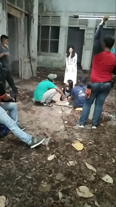 Dendam Cinta Arisa behind the scenes