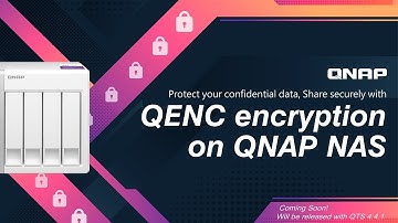 Protect your confidential data & share securely with QENC encryption on QNAP NAS