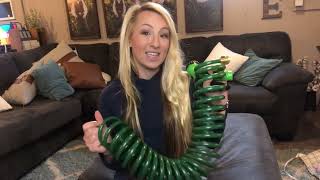 Review of Yereen Coil Garden Hose 25FT, EVA Recoil Garden Hose