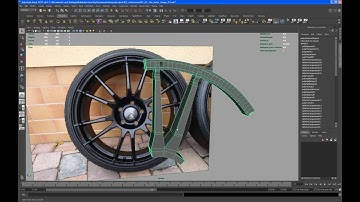 Modeling tutorial in Maya - a polygon rim - Part 05: adding detail 03
