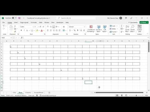 How to Apply Borders in Excel with Conditional Formatting