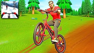Offroad BMX Cycle: Bycicle Game - Gameplay Android - jogo de corrida de bicicleta screenshot 2