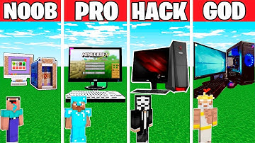 Minecraft Battle: NOOB vs PRO vs HACKER: NEW APPLE MacBook in Minecraft! / Animation