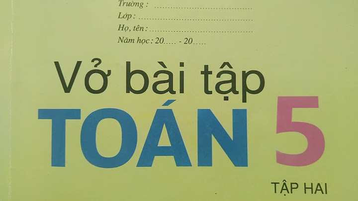 Vở bài tập toán lớp 5 tập 2 trang 154 năm 2024