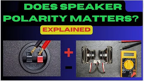 Speaker Polarity, does it matter? || Explained