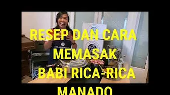 RESEP DAN CARA MEMASAK BABI RICA - RICA MANADO DENGAN ELECTRIC SKILLET SALAD MASTER RESEP DAN CARA MEMASAK BABI RICA - RICA MANADO DENGAN ELECTRIC SKILLET SALAD MASTER