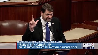 Congressman Arrington praises Texas Tech football on House floor