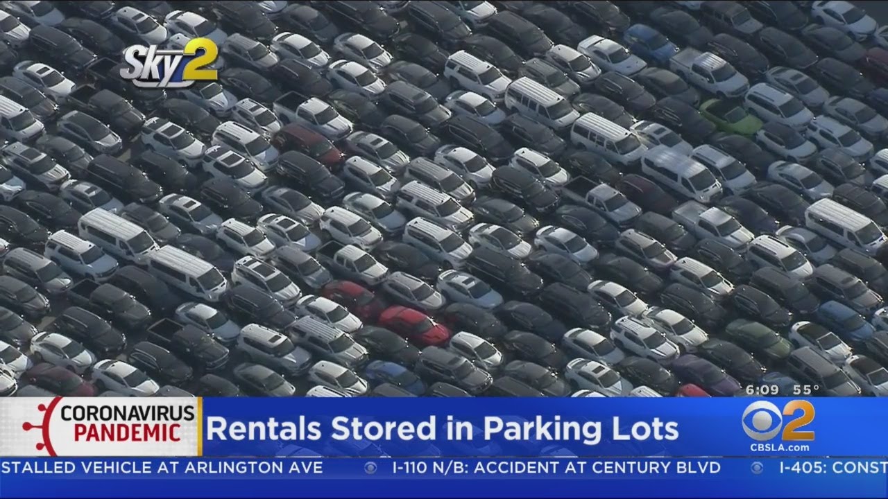 Thousands Of Rental Cars Stored At SoCal Parking Lots