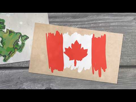 Видео: Флаги и карты, которые вы можете создать сами