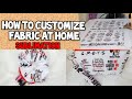 How to Sublimate on Fabric | DIY Custom Fabric |