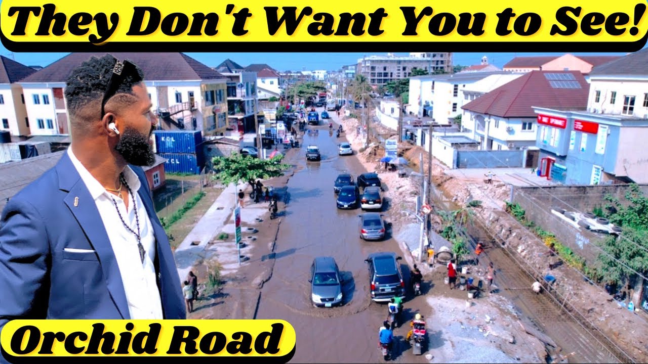 Orchid Road Exposed: What They Don't Want You to See! | Orchid Road Tour Lekki Lagos