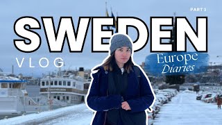 Sweden Vlog 🇸🇪: First time in Stockholm (it looks very magical)